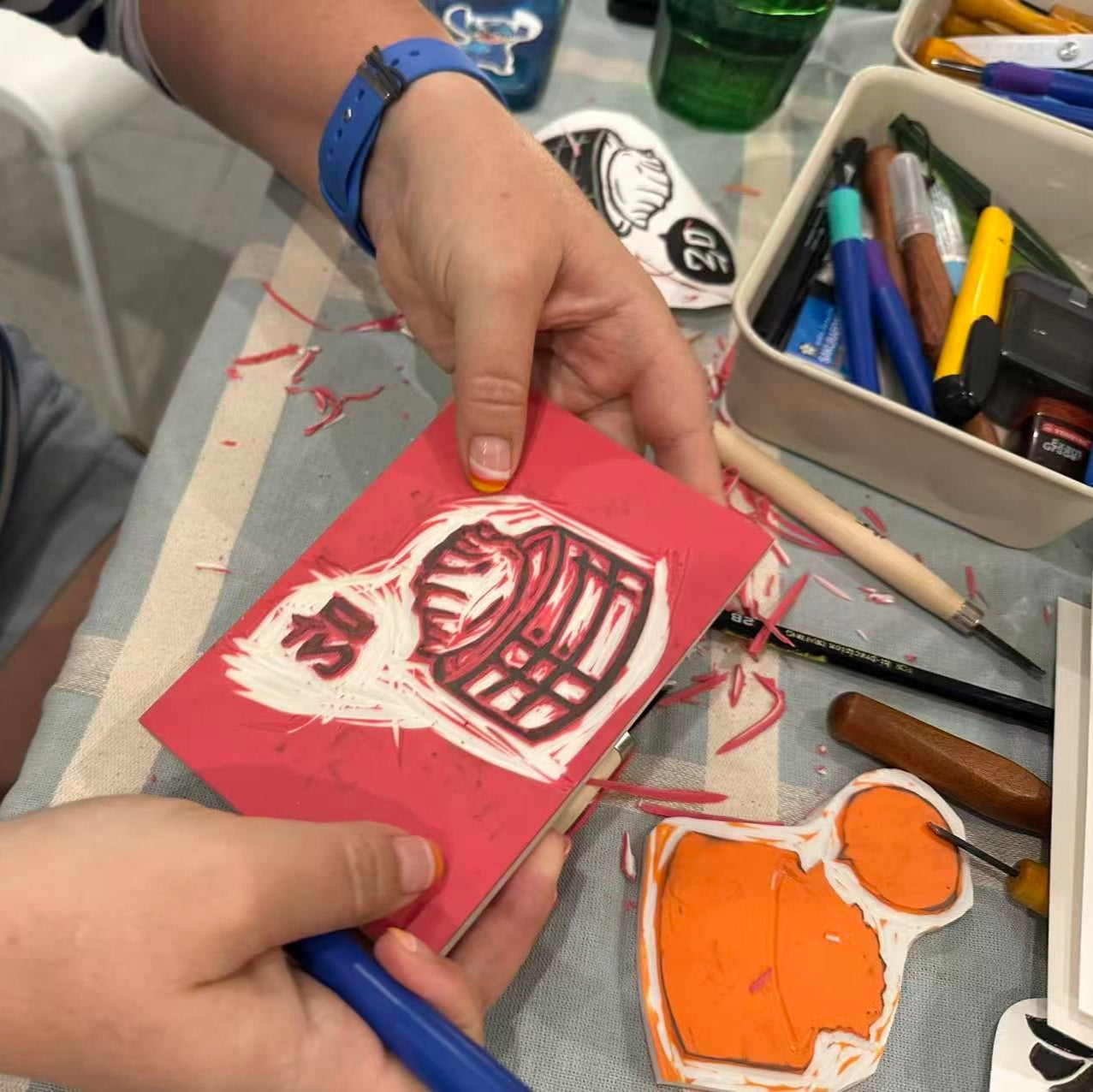Carved Culture: Block Print Workshop in Chinese Motifs