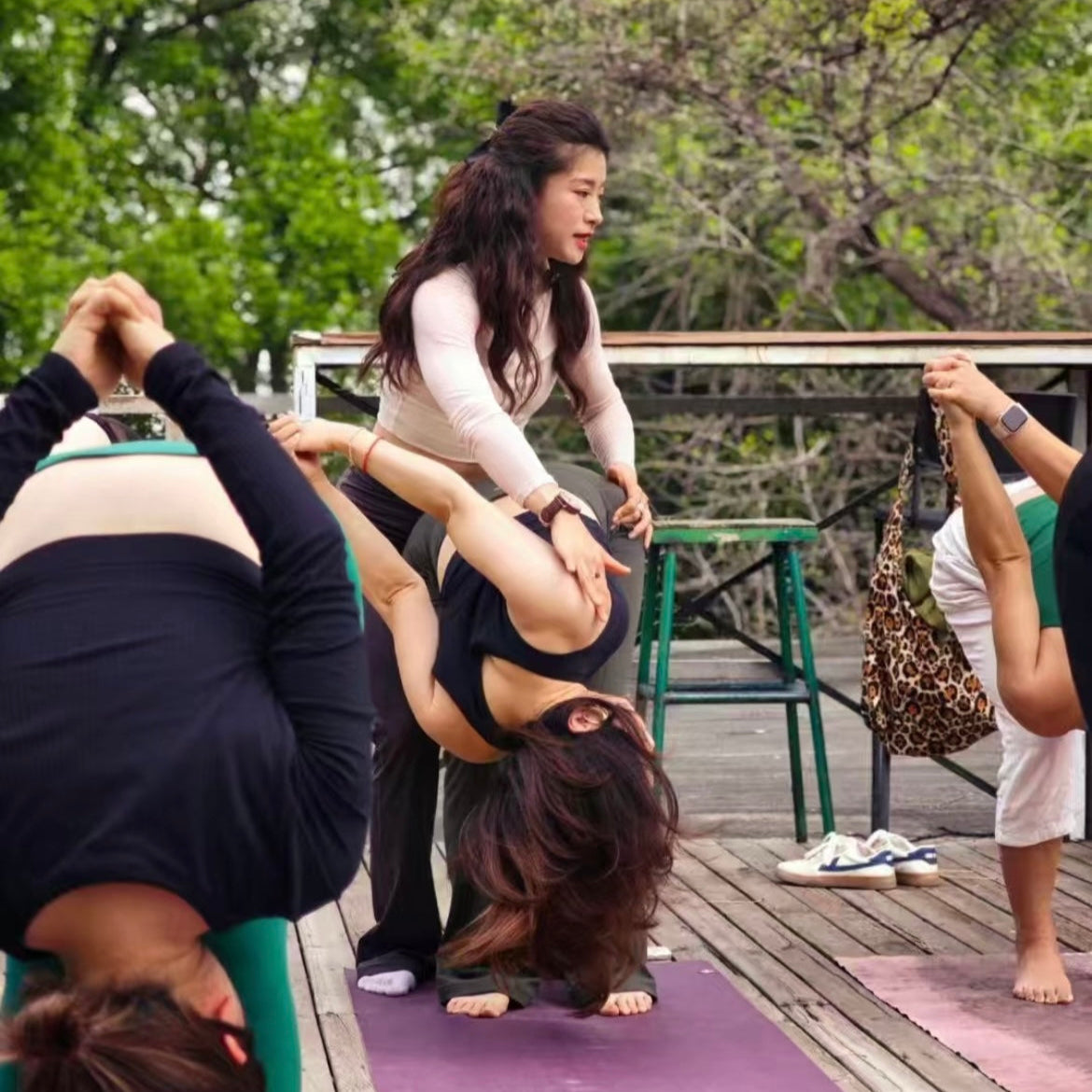 Rooftop Flow: Yoga Above the Hutongs