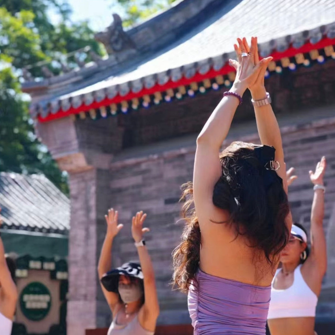Rooftop Flow: Yoga Above the Hutongs