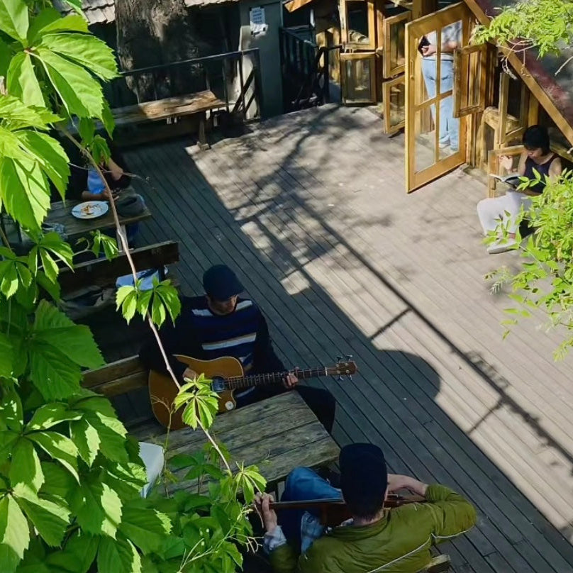 Rooftop Flow: Yoga Above the Hutongs